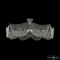 Потолочный светильник хрустальный 77081/95 Ni Bohemia Ivele Crystal (Богемия Ивеле Кристалл)