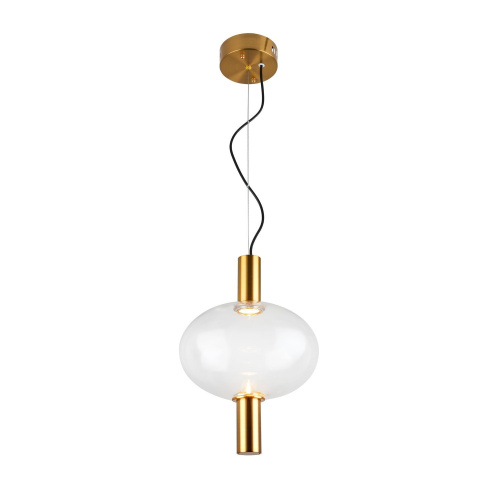 SL1582.303.01 Светильник подвесной ST-Luce Бронзовый/Прозрачный LED 1*7W 2700K ALLENORE фото 8
