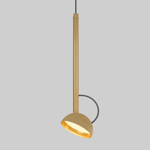 Светильник подвесной светодиодный Join 7W 3000K латунь 50313 LED фото 3
