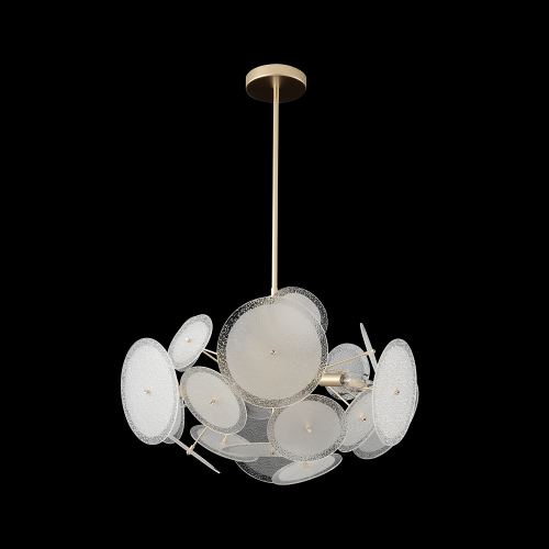 Люстра Crystal Lux DANDELION SP6 GOLD фото 8