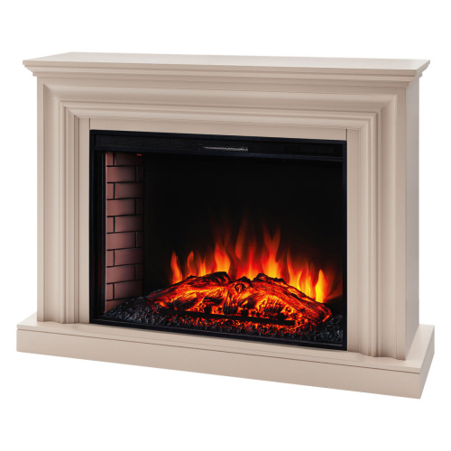 Каминокомплект WESTON/ФАБИО Кашемир с очагом Электроочаг EPSILON/ЭПСИЛОН 33 фото 7