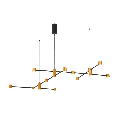 SL1596.423.22 Светильник подвесной ST-Luce Золотистый, Черный/Белый LED 22*3W 3000K ANICHITA фото 4