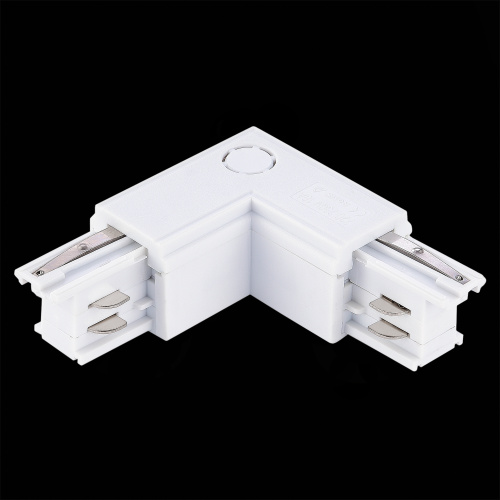 ST030.509.15L Угловой токоподвод левый для трехфазного шинопровода ST-Luce Белый TRACE