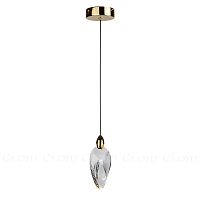 Подвесной светильник Cloyd GLOCK-A P1 / Ø8 см - золото (арт.12604)