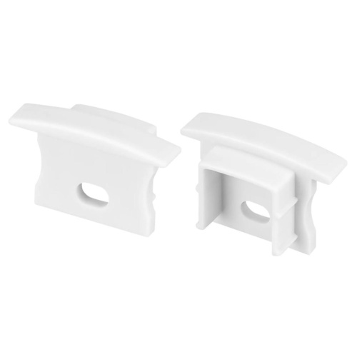 Заглушка Arlight 2 шт. LINE-2315-F с отверстием WHITE 044266 Заглушка Arlight 2 шт. LINE-2315-F с отверстием WHITE 044266