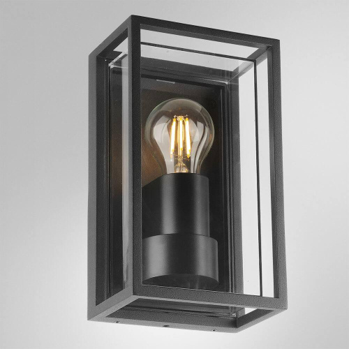 Уличный настенный светильник Arte Lamp Marfik A2322AL-1BK фото 2