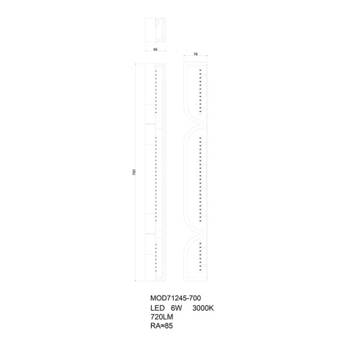 Бра Magnifico FL1195-7W фото 5
