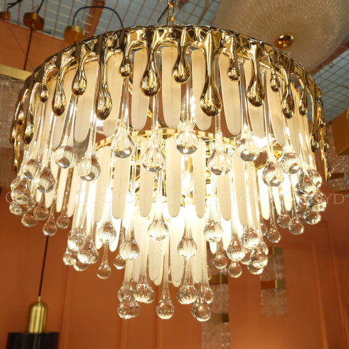 Люстра Cloyd CAPULETTI C9 / Ø49 см - золото (арт.11204)