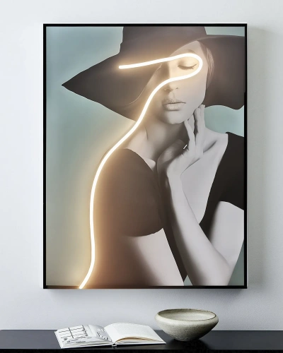 Интерьерное панно "Neon - I"