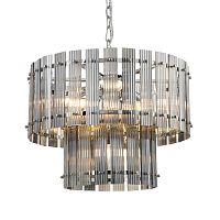 Люстра Ruby 7 chrome/smoky