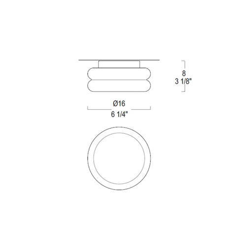 Настенный/Потолочный светильник WIMPY 16 PP фото 2