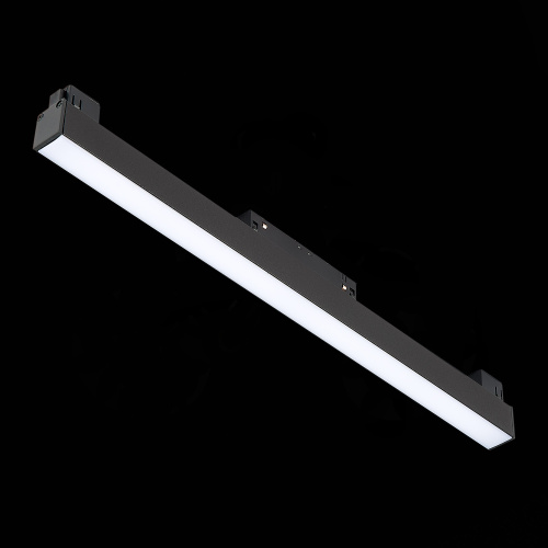 ST360.436.12DIM Магнитный трековый светильник Черный LED 1*12W 3000K 780Lm Ra>90 120 IP20 L406xW22xH SKYLINE 48 фото 8