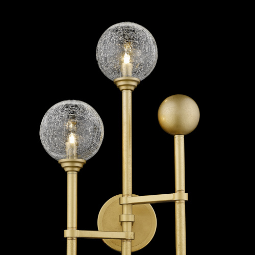 Настенный светильник Fluxus 3 gold фото 3