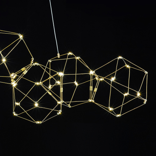 Люстра Lucciola 7A matt gold фото 3