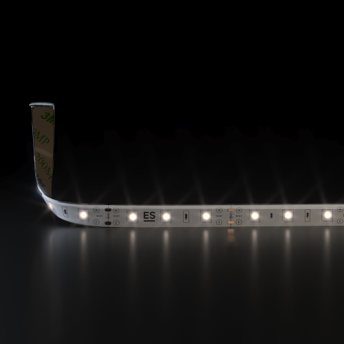 Светодиодная лента 24 В 4,8 Вт/м 60 Led/м 2835 IP65, теплый белый 3300K, 5 м Лента светодиодная 24V 4,8W 60Led 2835 IP65 теплый белый, 5м фото 2