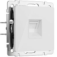 Розетка Ethernet RJ-45 (белый акрил) W1181041