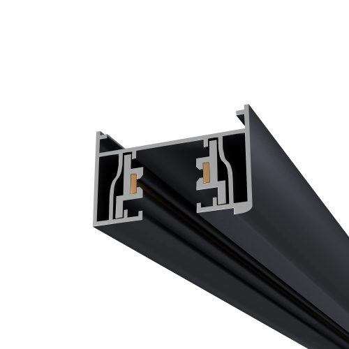 ST001.419.00 Шинопровод однофазный накладной  ST-Luce Черный Длина 1 000мм BASE фото 5