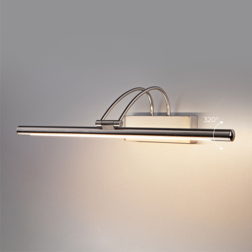 Настенный светодиодный светильник Simple MRL LED 10W 1011 IP20 никель фото 2