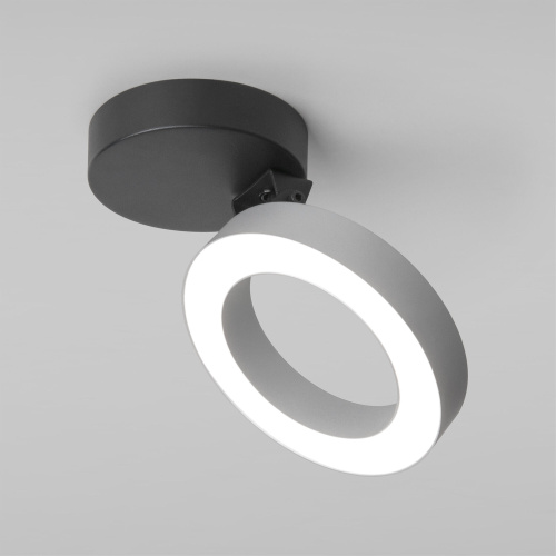 Накладной светодиодный светильник Spila серебро 25105/LED фото 2