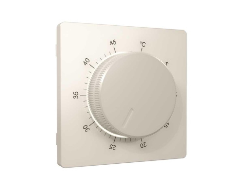 Лицевая панель ALFA (Бежевый матовый) для терморегулятора теплого пола QUANT AP3257