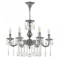 Люстра с хрустальными подвесками AL78101/6/175 A NB Bohemia Ivele Crystal (Богемия Ивеле Кристалл)
