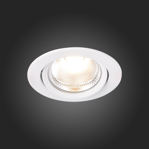 ST211.538.15.36 Св-к встр. Белый LED 1*15W 3000K 1 125Lm Ra80 36° IP20 D109xH65 220-240V Встраиваемые светильники фото 9