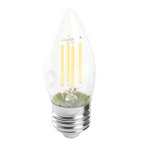 Лампа светодиодная Feron LB-66 Свеча E27 7W 230V 6400K фото 6