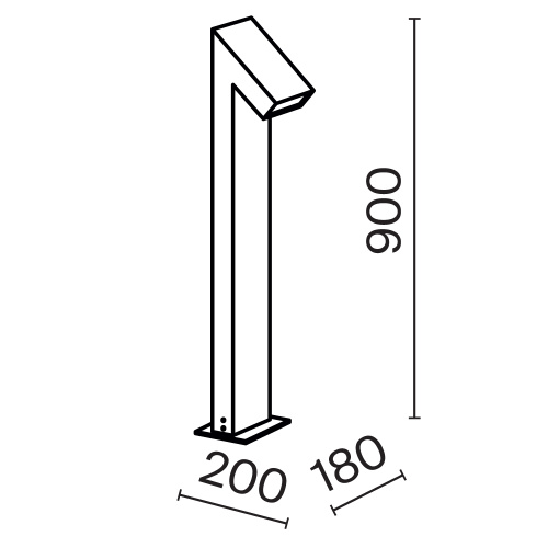 Ландшафтный светильник Outdoor O592FL-L15GF3K фото 3