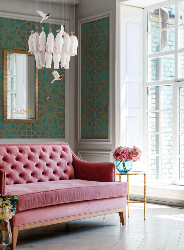 Люстра Cloyd ARGANA C30 / Ø60 см - керамика - E14 - белый (арт.11236) фото 7