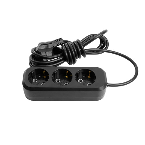 Удлинитель 3-местный б/з Stekker, HM01-31-02, 2м, 3x0,75, серия Home (У10-002),черный фото 4