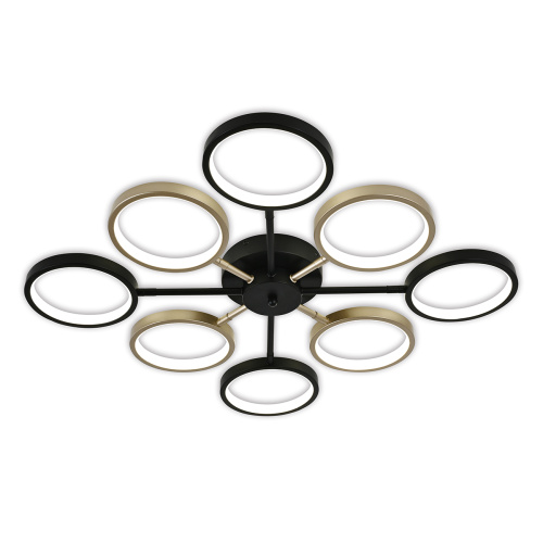 Потолочный светильник Escada 10262/8 LED*50W Black/Gold фото 3