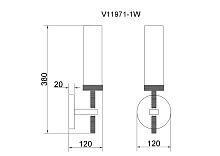 Светильник настенный Moderli V11971-1W Sienna