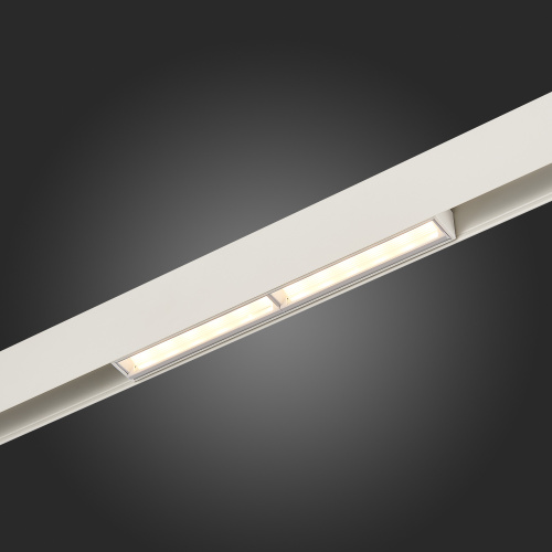 ST804.536.12 Магнитный трековый светильник Белый LED 1*12W 3000K 850Lm Ra>90 120° IP20 L220xW22xH46 SKYLINE 48 фото 5