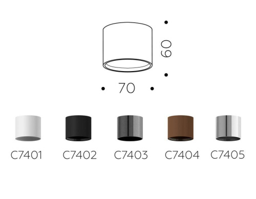 Корпус светильника Ambrella light DIY Spot C7404 фото 4