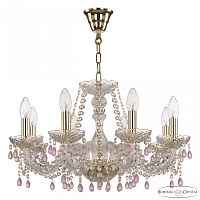 Люстра хрустальная 112/8/195 G V7010 Bohemia Ivele Crystal (Богемия Ивеле Кристалл)