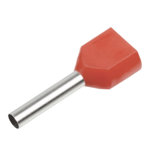 LD406-1010 Наконечник штыревой втулочный изолированный НШВИ(2) 1,0-10 (упаковка 100 шт) фото 8