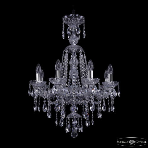 Люстра хрустальная 1415/8/200/XL-76 Ni Люстра хрустальная 1415/8/200/XL-76 Ni