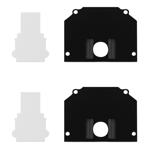 ST1047.489.02 Торцевая заглушка (внешняя 2шт) ST-Luce Черный SKYLINE 48+ фото 2