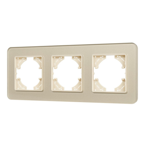 Рамка стеклянная FRM-OMALI-GS-3-GD Arlight 049699
