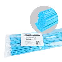 Термоусадочная трубка STEKKER 4,0/2,0 мм, длина 100 см., усадка 2:1, синий HST-420-100BL