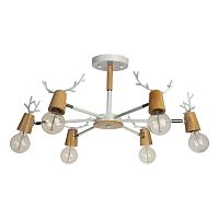 10024/6 White Люстра на штанге LOFT IT Sven