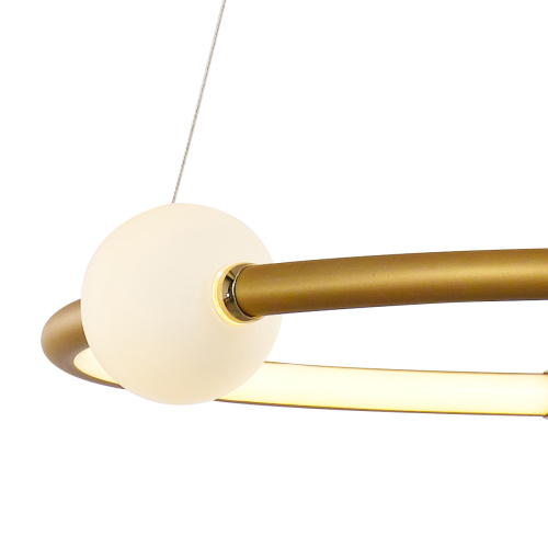 Подвесной светильник MD19001035-1A gold фото 3