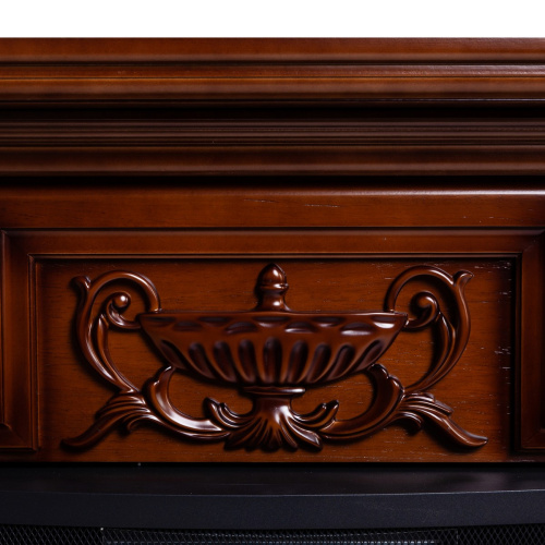 Каминокомплект LONDON/ЛОНДОН Светлый орех с очагом Электроочаг FIRESPACE/ФАЕРСПЕЙС 33 фото 6