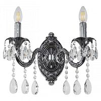 Бра с хрустальными подвесками AL7901B10/2/175 A NB Bohemia Ivele Crystal (Богемия Ивеле Кристалл)