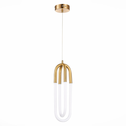 SL1579.303.02 Подвес ST-Luce Латунь/Латунь, Белый LED 2*14W 3000K MOFISTO фото 5