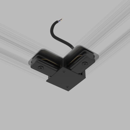 Соединитель электрический коннектор угловой с вводом питания для однофазного шинопровода 85012/00