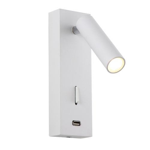 Бра Crystal Lux CLT 210W USB WH фото 3