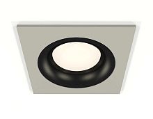 Комплект встраиваемого светильника Ambrella light Techno Spot XC7633002 SGR/PBK серый песок/черный полированный (C7633, N7011)