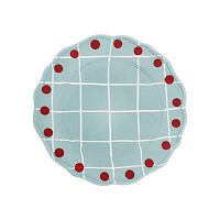 Тарелка Quadri Light Blue