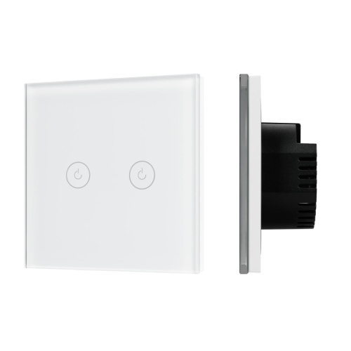 Выключатель сенсорный SWT-OMALI-S02-ZB-WH (250V, 10A, Zigbee) Arlight 050041